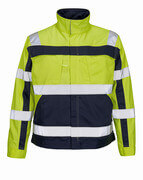 07109-470-171 Jakke - hi-vis gul/marine