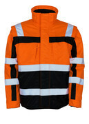 09335-880-141 Vinterjakke - hi-vis oransje/marine