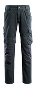 15179-207-86 Jeans med knelommer - mørk blå denim