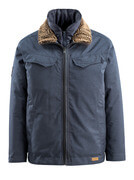 15435-275-46 Vinterjakke - indigo denimblå