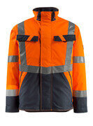 15935-126-17010 Vinterjakke - hi-vis gul/mørk marine