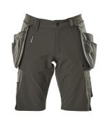 17149-311-09 Shorts med hengelommer - svart