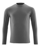 20181-959-18 T-skjorte, langermet - mørk antrasitt