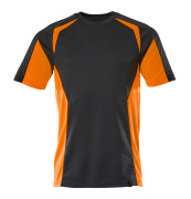 22082-771-01014 T-skjorte - mørk marine/hi-vis oransje