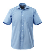 50628-988-71 Skjorte, kortermet - lys blå