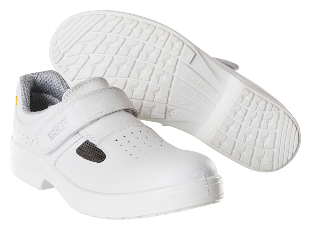 F0801-906-06 Vernesandaler - hvit